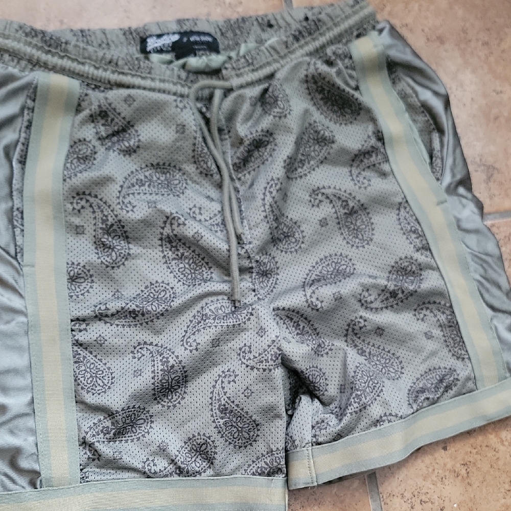 Paisley Patterned Shorts